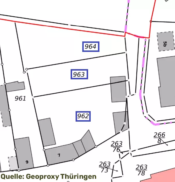 Kataster Grundstück Tunzenhausen