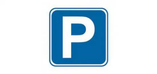 Parkplatzschild
